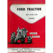 Ford 601 - 801 series Operating Manual